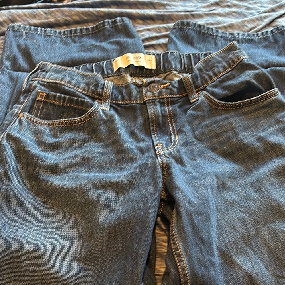 Hollister Blue Relaxed Jeans with Classic Denim Look